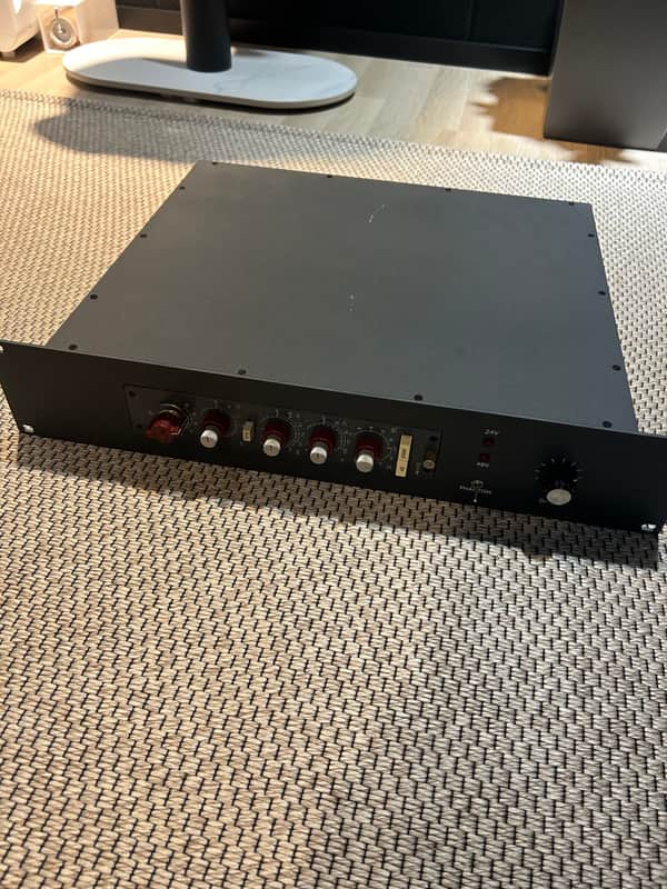 Neve 31102 Mic / Line Input Module with 4-Band EQ 1970s - Red Grey image 1
