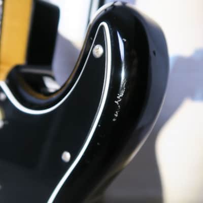 Fender Stratocaster Black 1991 Kurt Cobain Vandalism Strat Japan Seymour Duncan Electric Guitar image 6