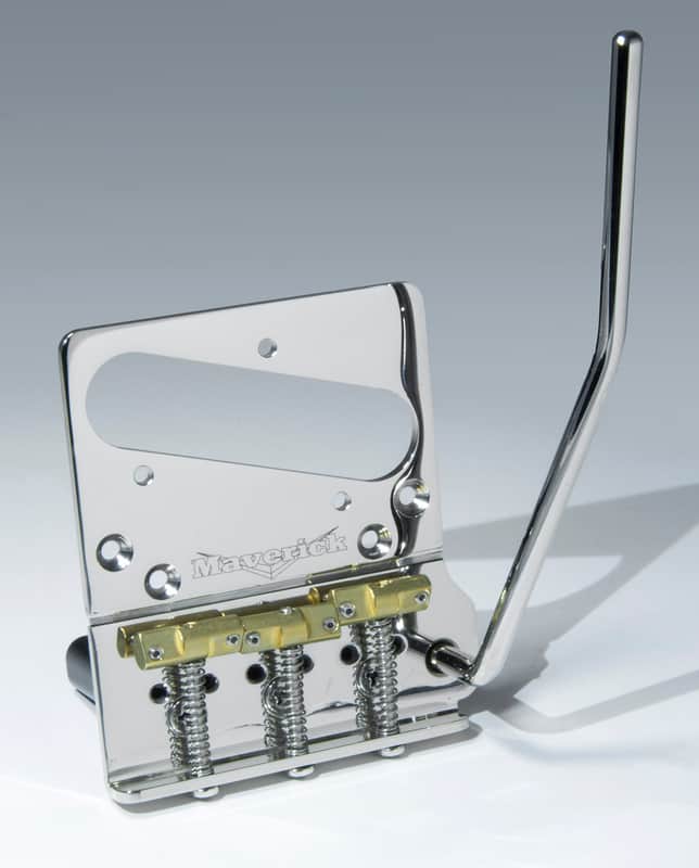 Super-Vee Maverick Tremolo for the Telecaster - Nickel Finish image 1