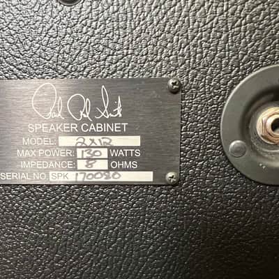 PRS J-MOD 100 John Mayer Signature 100-Watt Guitar Halfstack 2017 Stealth Black / Salt & Pepper image 10