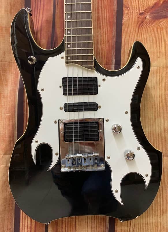 RARE 2006 ZZ Ryder Model ME3/BK Empire Electric Guitar in black w