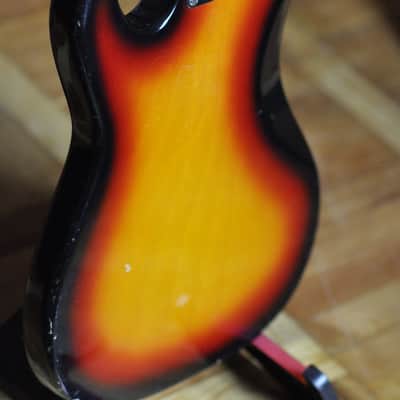 Maya Precision Bass 1970s 3 Color Sunburst image 6
