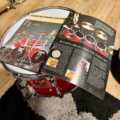 Yamaha Recording custom 14x8 Hot red image 23