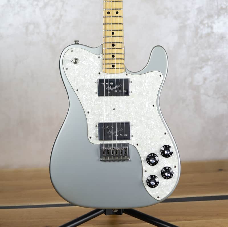 Fender Telecaster Deluxe Original Vintage '1975 - Silver, Maple image 1
