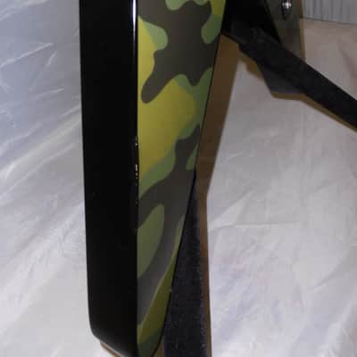 Washburn 332 Dimebag Darrell Signature 2004 - Camouflage with gig bag, nice! image 18