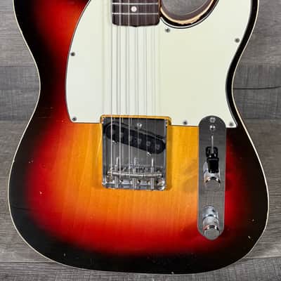 Fender Esquire Custom 1963 - 3-Tone Sunburst - Rare, 100% Original! image 2