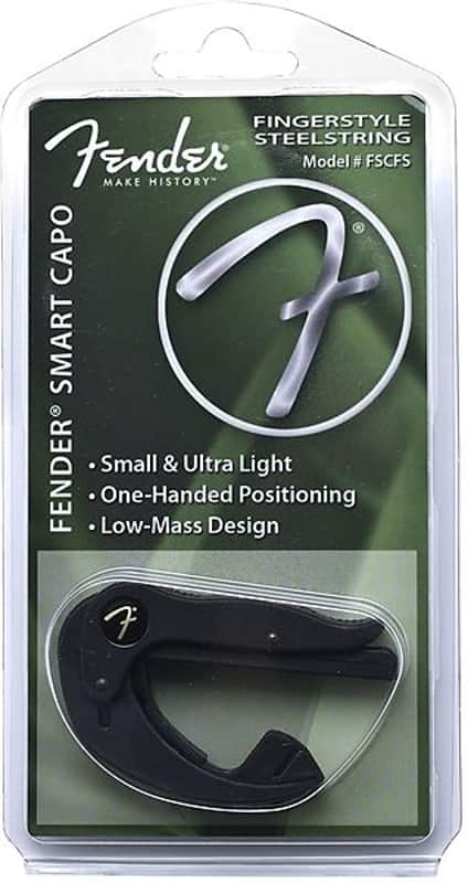 Fender Smart Capo - Fingerstyle, Black 2016 image 1