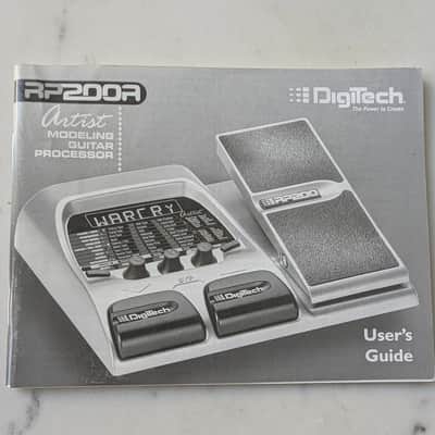 DigiTech Artist Modeling Guitar Processor RP200A image 8