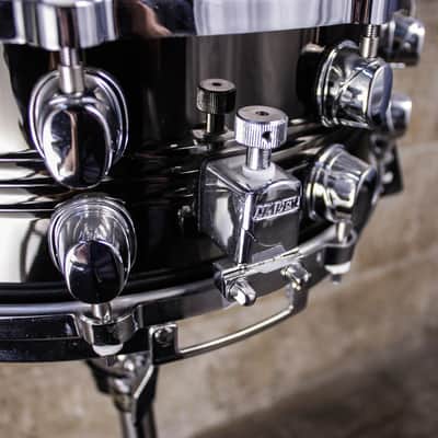 Mapex 6" x 14" Steel Black Panther Snare Drum image 12