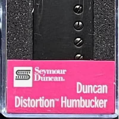 Seymour Duncan SH-6N Duncan Distortion Neck Humbucker - Matte Black Metal Cover image 2
