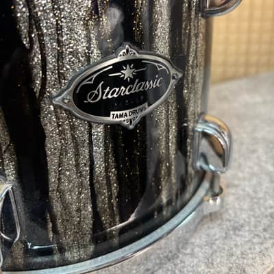 Tama Starclassic Walnut Birch 10x8 tom - Black Clouds & Silver Linings image 2