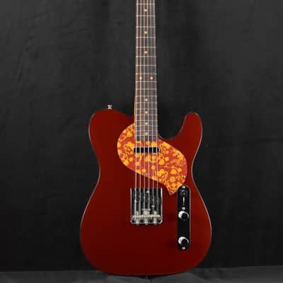 Fender Limited Edition Raphael Saadiq Telecaster Dark Metallic Red Rosewood Fingerboard image 2