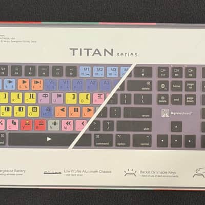 LogicKeyboard Titan Wireless Backlit Keyboard for Avid Pro Tools - Mac 2025 image 4
