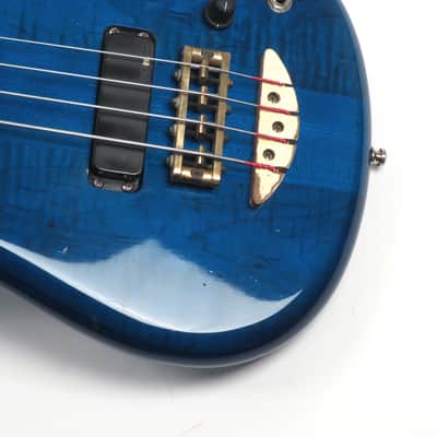 1991 Alembic Essence Bass - Transparent Blue - Figured Maple! image 16
