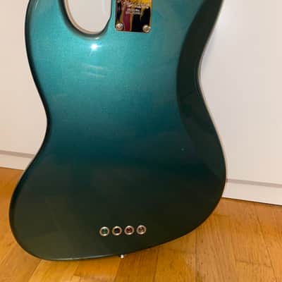 Fender Adam Clayton Artist Series Signature Jazz Bass 2015 - Present - Sherwood Green Metallic image 4