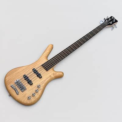 Warwick RockBass Corvette Basic 5 String Electric Bass Guitar - Natural image 12