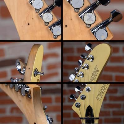 Kramer USA Pacer Deluxe White 1985 w/Hard Shell Case image 11