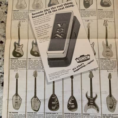 Vox Guitar Catalog Wah Amp 90's image 4