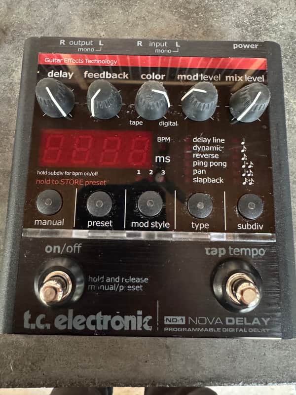 TC Electronic ND-1 Nova Delay | Reverb Canada