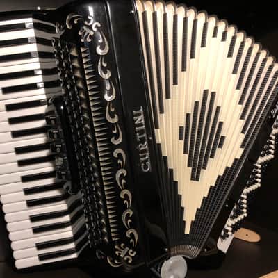 Curtini Accordion 120 Bass Italy - black image 14