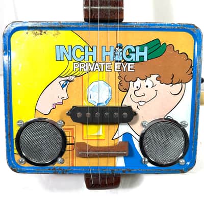 Awesomesauceguitars electric ukulele made from a vintage 70s lunchbox uke noise instrument The Inch High Private Eye 2025 - Nostalgia image 9