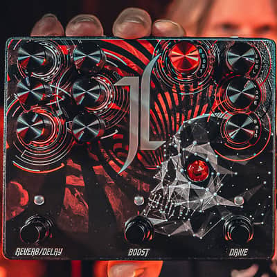 All-Pedal Devil's Triad Jeff Loomis Signature Overdrive Boost Delay and Reverb Pedal image 7