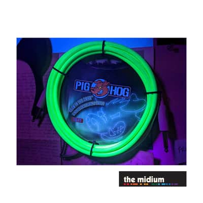 Pig Hog Glow-In-The-Dark Instrument Cable – (Multiple Lengths) - PCH20GLO 20' (20 ft.) image 4