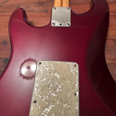 1997 USA Fender Lone Star Stratocaster Candy Apple Red image 6