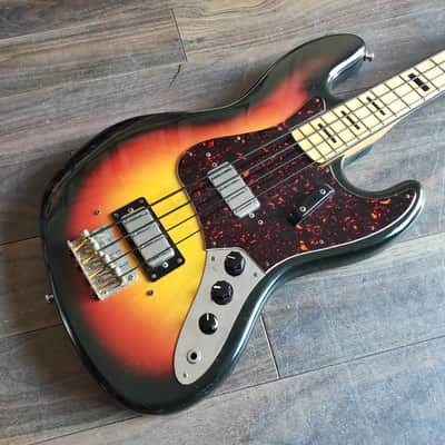 1972 Greco Japan JB450 Jazz Bass Humbuckers MIJ (Sunburst) image 1