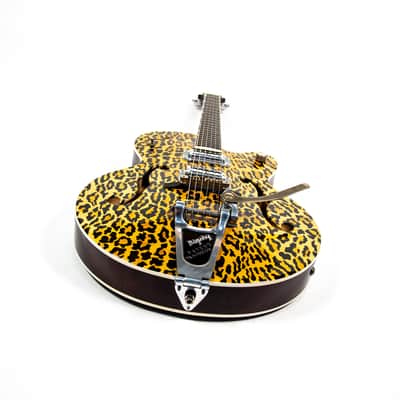 Gretsch Leopard Print  Hot Rod Owned by Brian Setzer image 7