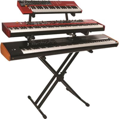 Quik Lok QL/723 Supporto Professionale a X per 3 Tastiere image 2