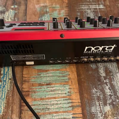 Nord Modular Rack Desktop / Rackmount Virtual Synthesizer 1997 - 2003 - Red image 2