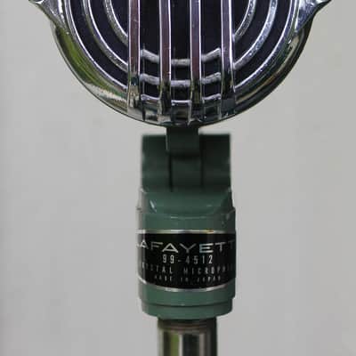 Vintage 60s LaFayette 99-4512 Microphone 99A86 Shure Element Nice! Calrad, Olson, Primo image 2