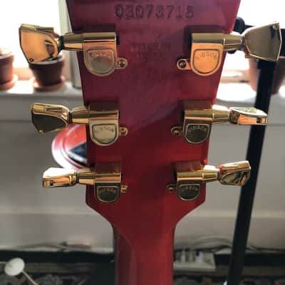 Gibson  Country Gentleman 2003 Orange Sunrise image 7