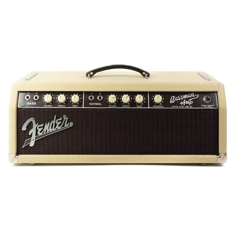 Fender Bassman 6G6 Brownface 50-Watt Guitar Head 1962 - 1963 image 1
