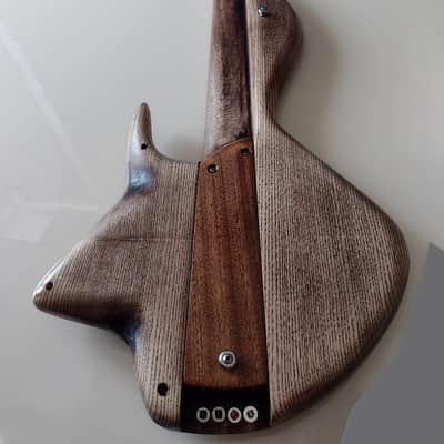 GVGD 34" FRETLESS BASS 4 STRINGS 07-21 MAHOGANY ASH NATURAL image 18