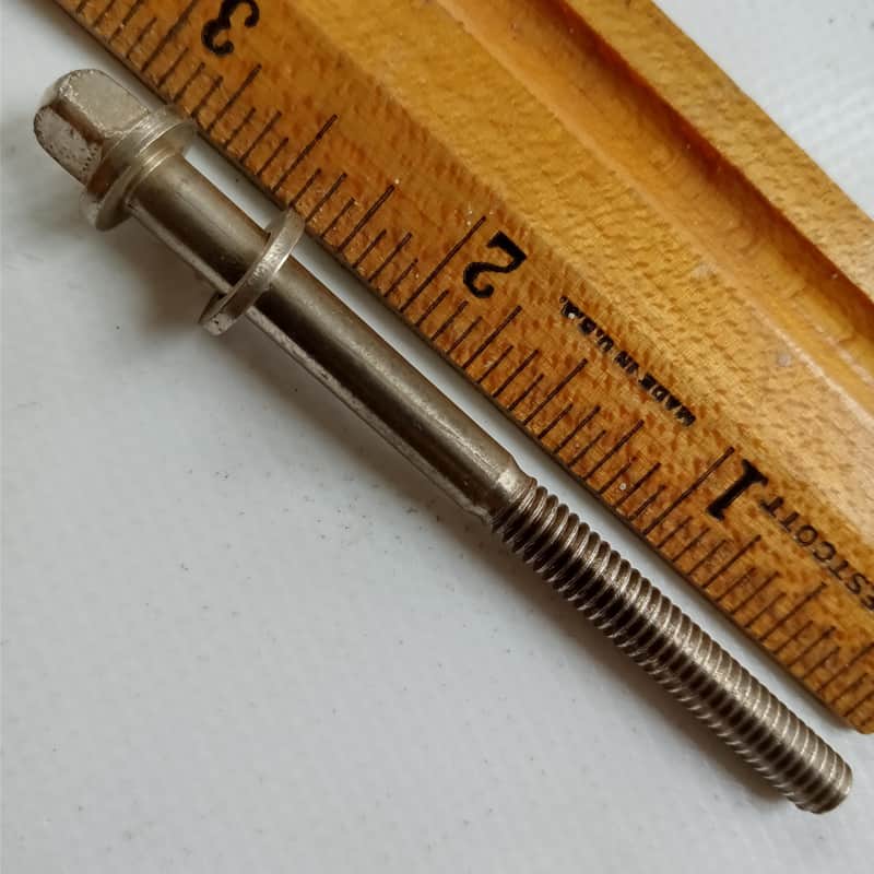 30s Slingerland 1+2.75″Radio King Snare Drum/Tom Tension T-Rod…