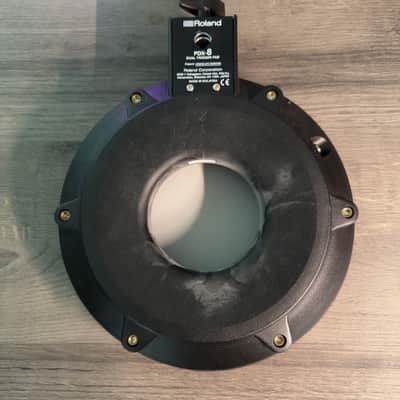 Roland PDX-8 V-Drum 10" Dual-Trigger Mesh Snare Drum Pad 2006 - Present - Black image 2