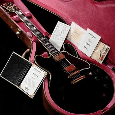 Gibson Custom Shop Murphy Lab 1959 ES-355 Reissue Stop Bar Ultra Light Aged Ebony [A92275] (03/02) image 1
