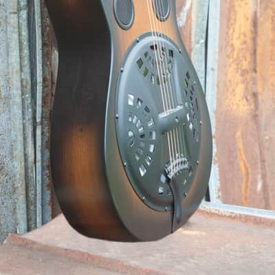 Cross Guitars-GeFellers Handmade Square Neck Dobro "R" Body 2024 - Satin image 5