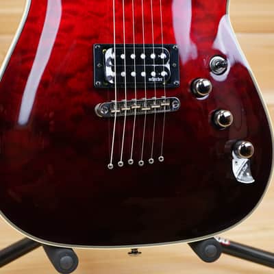 Schecter Omen Extreme-6 - Blood Burst image 6