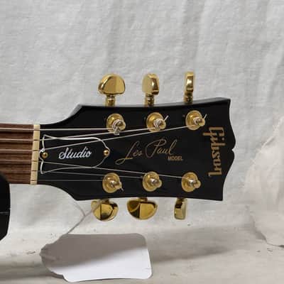 Gibson Les Paul Studio Guitar 2019 - Ebony / Black image 6