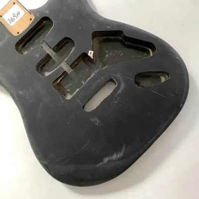 Black Strat Style Guitar Body DIY Project image 5