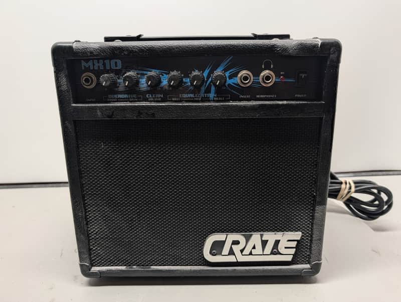 Crate MX10 Guitar Amplifier Combo Practice Amp Solid State Electric Guitar Amp image 1