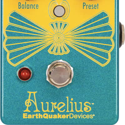 EarthQuaker Devices Aurelius Tri-Voice Chorus 2023 - Present - Teal / Yellow image 1