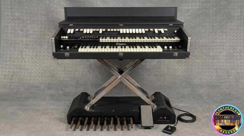 Godwin SC488P ✅ Vintage String Orchestra Organ & Piano ✅ Classic 70s Sound ✅ Cleaned & Fully Checked ✅ Rare Italian Instrument ✅ Worldwide Shipping image 1