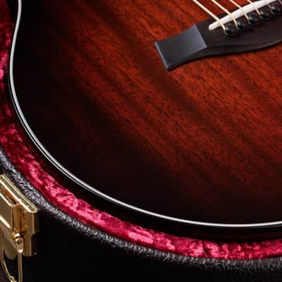 Taylor 324ce Baritone-6 LTD Tropical Mahogany Top & Neck, West African Crelicam Ebony Fretboard with Case image 19