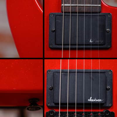 Jackson USA Custom Shop Dinky Candy Apple Red 1989 w/OHSC image 13