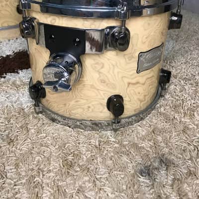 Mapex Orion Classic Series 5-Piece Shell Pack (22/16/14/12/10) - Antique Ivory Birdseye Maple image 8