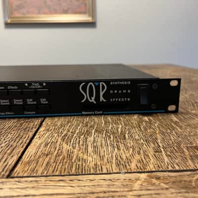 Ensoniq SQ-R Rackmount Digital Synthesizer 1990s - Black image 3